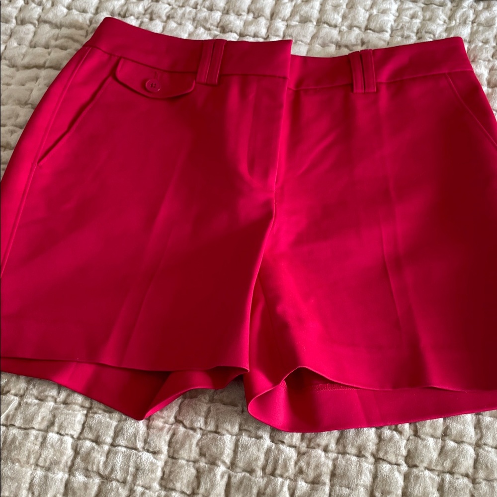 WHBM dressy red shorts